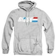 thumbnail image 1 of G.I. Joe Distressed Logo Unisex Adult Pull-Over Hoodie, Athletic Heather, Large, 1 of 5