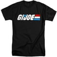 thumbnail image 1 of G.I. Joe Distressed Logo Unisex Adult Tall T Shirt, Black, 3X-Large, 1 of 2