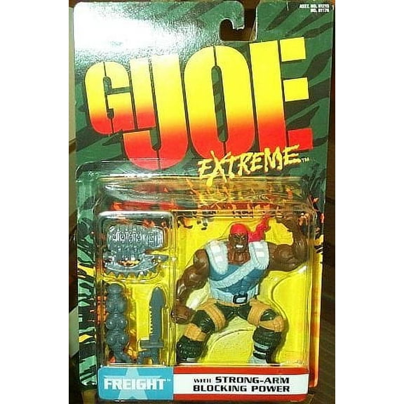 G.I. Joe Extreme Freight 4" Action Figure with Strong Arm Blocking Power