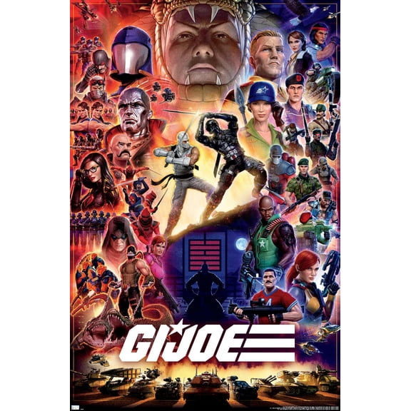 G.I. Joe - Franchise Key Art Wall Poster, 22.375" x 34"