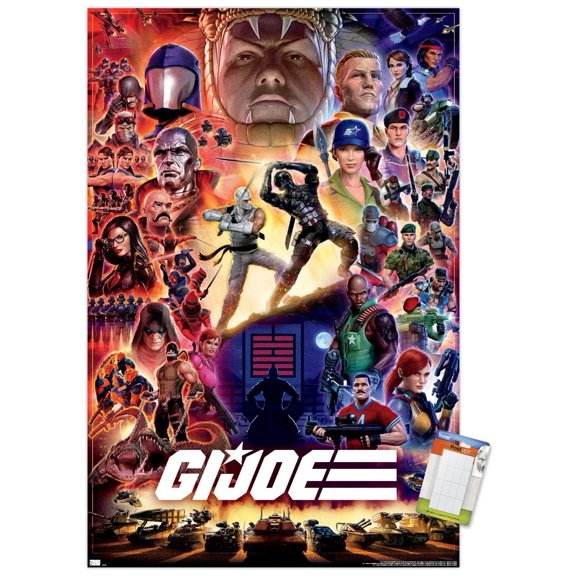 G.I. Joe - Franchise Key Art Wall Poster, 22.375" x 34"