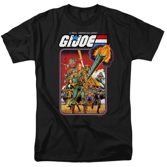 G.I. Joe Hero Group Unisex Adult T-Shirt, Red, 2X-Large
