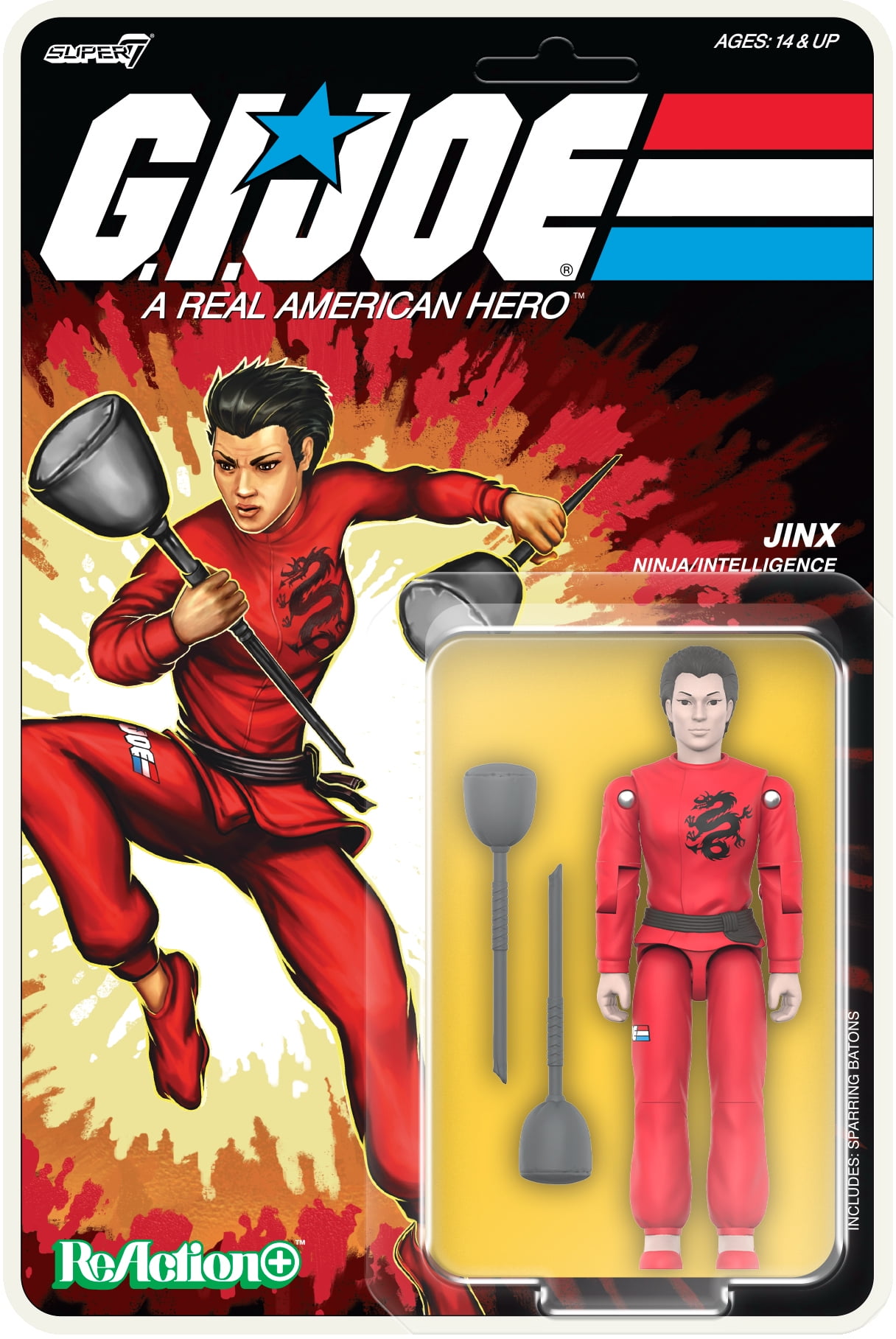 Super7 - G.I. Joe - ReAction+ Wv4 (Movie Collection) - Jinx