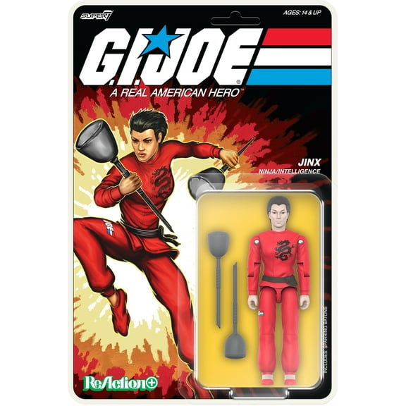 Super7 - G.I. Joe - ReAction+ Wv4 (Movie Collection) - Jinx