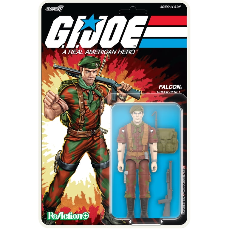 Super7 - G.I. Joe - ReAction+ Wv4 (Movie Collection) - Lt. Falcon