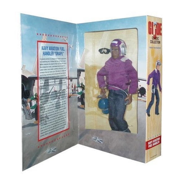 G.I. Joe Navy Aviation Fuel Handler African American Figure 1997 Hasbro #81373