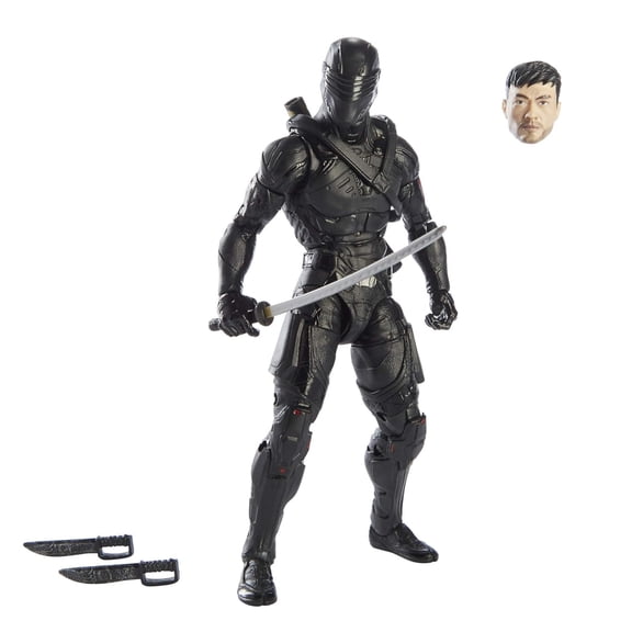 G.I. Joe Origins: Classified Series Snake Eyes Kids Toy Action Figure for Boys and Girls (6)