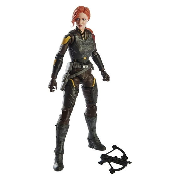 G.I. Joe Origins: Classified Series Snakes Eyes Scarlet Kids Toy Action Figure for Boys and Girls (9”)