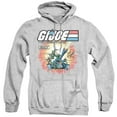 thumbnail image 1 of G.I. Joe Real American Hero Unisex Adult Pull-Over Hoodie, Athletic Heather, Small, 1 of 5
