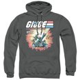 thumbnail image 1 of G.I. Joe Real American Hero Unisex Adult Pull-Over Hoodie, Charcoal, Medium, 1 of 5