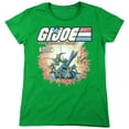 thumbnail image 1 of G.I. Joe Real American Hero Women's T Shirt, Kelly Green, 2X-Large, 1 of 6