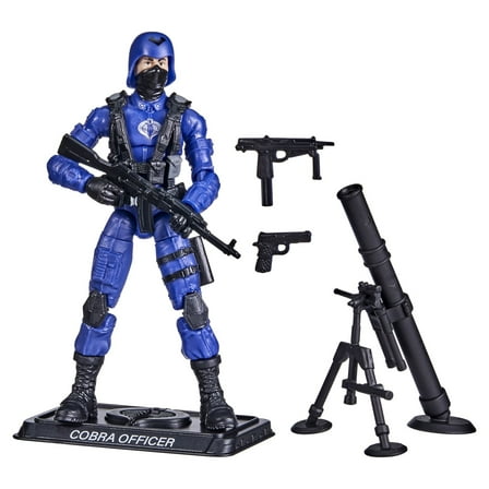 G.I. Joe: Retro Collection Cobra Officer Kids Toy Action Figure for Boys and Girls Ages 4 5 6 7 8 and Up (3.75”)