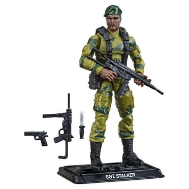 G.I. Joe: Retro Collection Lonzo “Stalker” Wilkinson Kids Toy Action Figure for Boys and Girls Ages 4 5 6 7 8 and Up (3.75”)