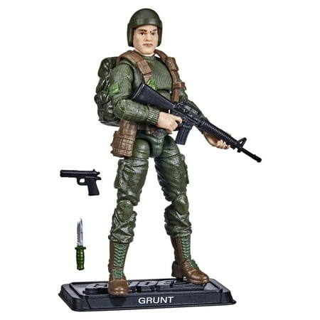 G.I. Joe: Retro Collection Robert “Grunt” Graves Kids Toy Action Figure for Boys and Girls (4”)