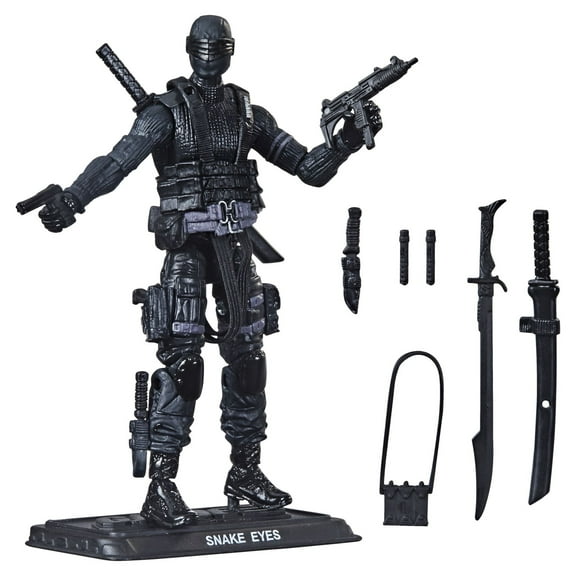 G.I. Joe: Retro Collection Snake Eyes Kids Toy Action Figure for Boys and Girls (4)