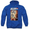 thumbnail image 1 of G.I. Joe Scarlett Card Unisex Adult Pull-Over Hoodie, Royal, Medium, 1 of 5