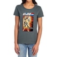 thumbnail image 1 of G.I. Joe Scarlett Card Women's T Shirt, Charcoal, X-Large, 1 of 6