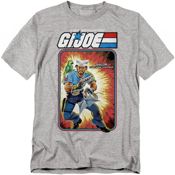 G.I. Joe T-Shirt Shipwreck Card Unisex Graphic Tee For Men & Women