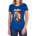 thumbnail image 1 of G.I. Joe Shipwreck Card Women's T Shirt, Royal, Medium, 1 of 6