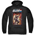 thumbnail image 1 of G.I. Joe Snake Eyes Card Unisex Adult Pull-Over Hoodie,Snake Eyes, 2X-Large, 1 of 5
