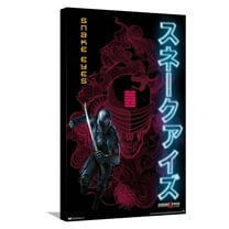 G.I. Joe: Snake Eyes - Skull Canvas Wall Poster, 14.725" x 22.375"