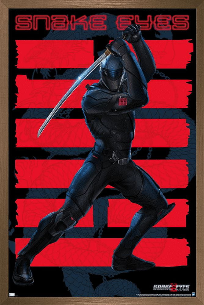 G.I. Joe: Snake Eyes - Sword Wall Poster, 14.725 x 22.375 