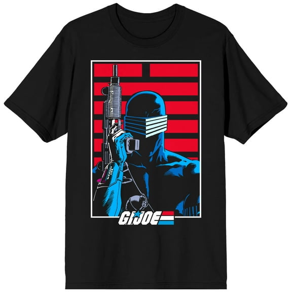 G.I. Joe Snake eyes Arashikage Clan Men's Black T-Shirt-Medium