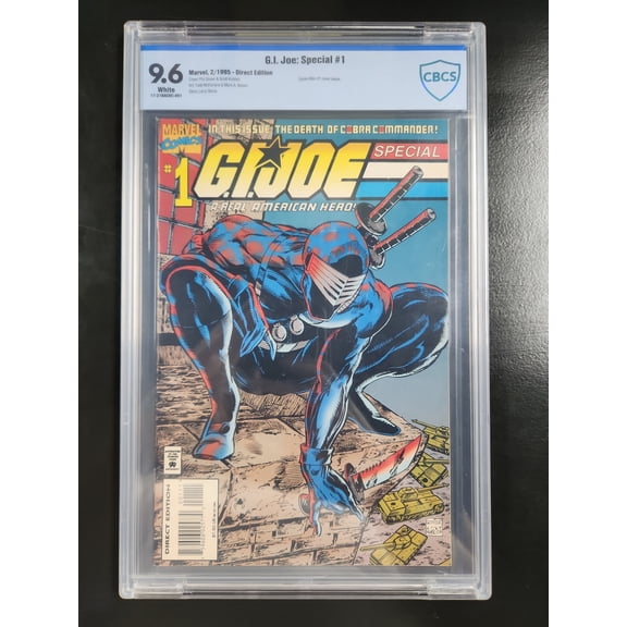 G.I. Joe: Special #1 - CBCS 9.6 Comic Book