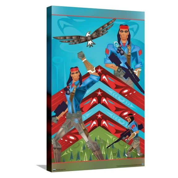 G.I. Joe - Spirit Canvas Wall Poster, 14.725" x 22.375"