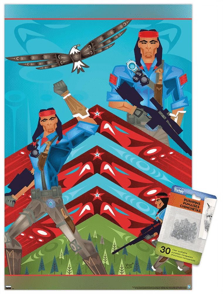 G.I. Joe - Spirit Wall Poster with Pushpins, 14.725" x 22.375"