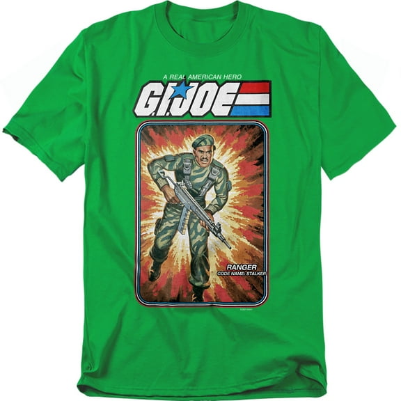 G.I. Joe T-Shirt Stalker Card Unisex Graphic Tee For Men & Women