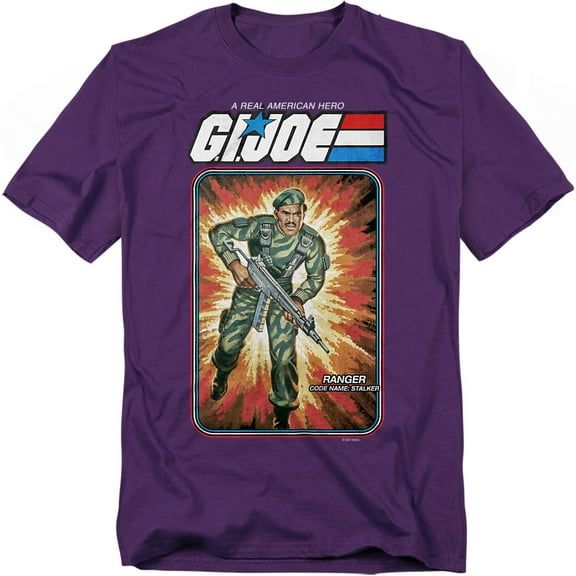 G.I. Joe T-Shirt Stalker Card Unisex Graphic Tee For Men & Women