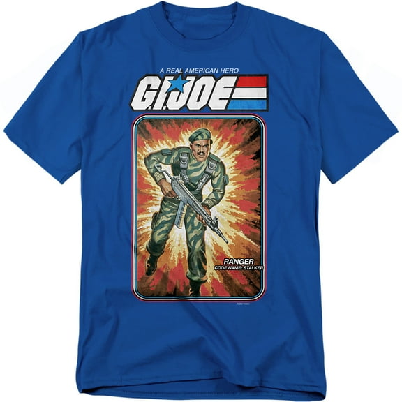 G.I. Joe T-Shirt Stalker Card Unisex Graphic Tee For Men & Women