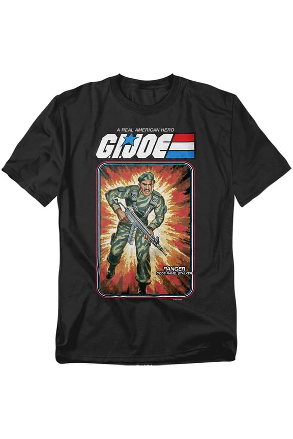G.I. Joe T-Shirt Stalker Card Unisex Graphic Tee For Men & Women