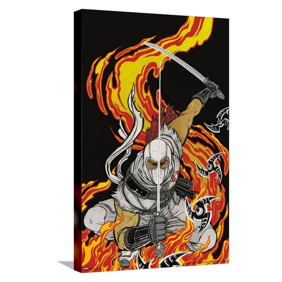 G.I. Joe - Storm Shadow Canvas Wall Poster, 14.725" x 22.375"