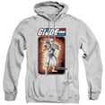thumbnail image 1 of G.I. Joe Storm Shadow Card Unisex Adult Pull-Over Hoodie, Athletic Heather, 3X-Large, 1 of 5
