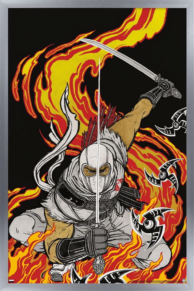 G.I. Joe - Storm Shadow Wall Poster, 14.725" x 22.375", Framed