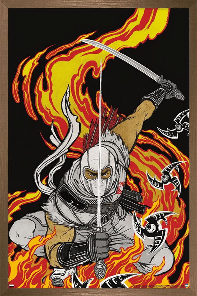 G.I. Joe - Storm Shadow Wall Poster, 22.375" x 34", Framed