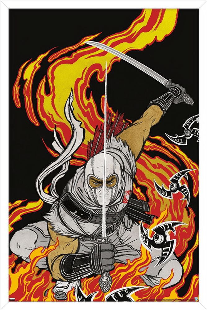 G.I. Joe - Storm Shadow Wall Poster, 22.375" x 34", Framed