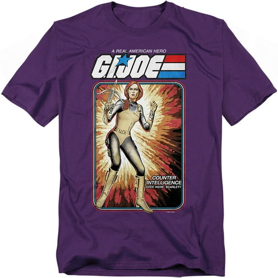 G.I. Joe T-Shirt Carlett Card Unisex Graphic Tee For Men & Women