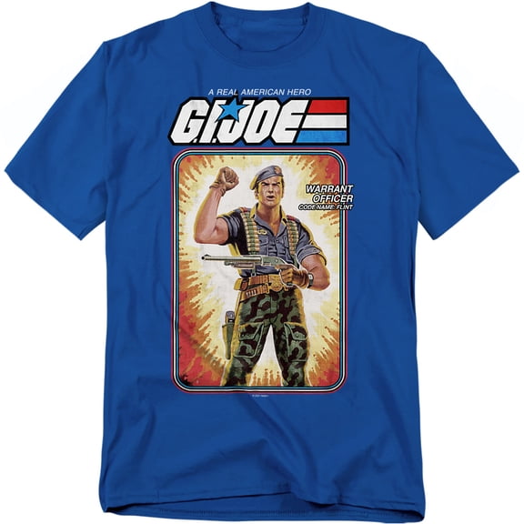 G.I. Joe T-Shirt Flint Card Unisex Graphic Tee For Men & Women