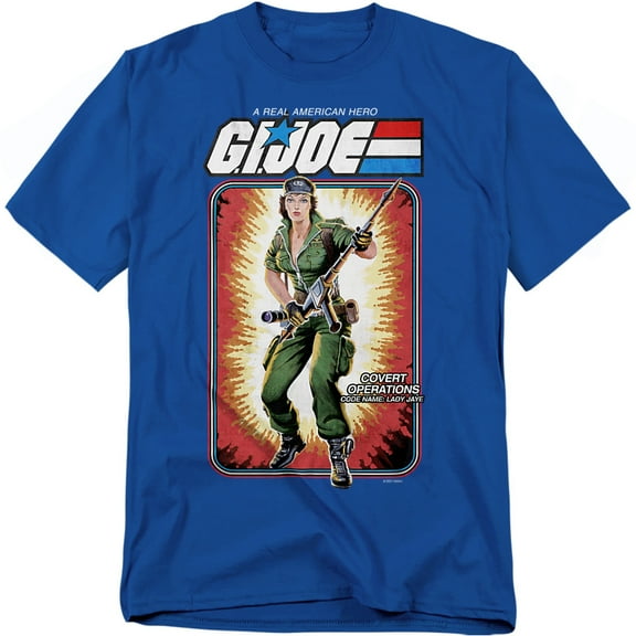 G.I. Joe T-Shirt Lady Jaye Card Unisex Graphic Tee For Men & Women