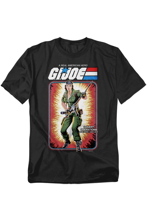 G.I. Joe T-Shirt Lady Jaye Card Unisex Graphic Tee For Men & Women