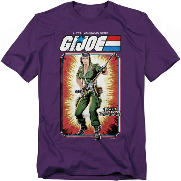 G.I. Joe T-Shirt Lady Jaye Card Unisex Graphic Tee For Men & Women