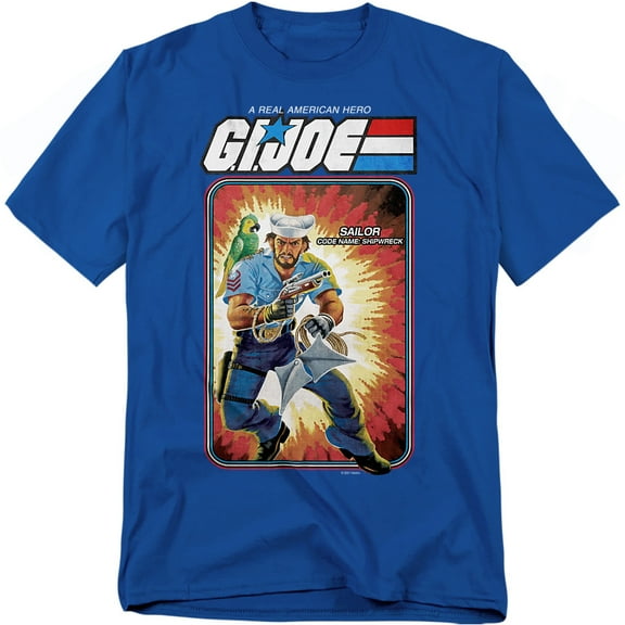 G.I. Joe T-Shirt Shipwreck Card Unisex Graphic Tee For Men & Women