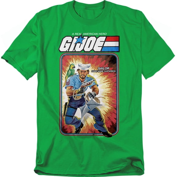 G.I. Joe T-Shirt Shipwreck Card Unisex Graphic Tee For Men & Women