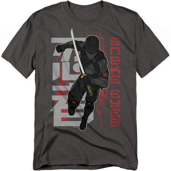 G.I. Joe T-Shirt Snake Eyes Sword Unisex Graphic Tee For Men & Women
