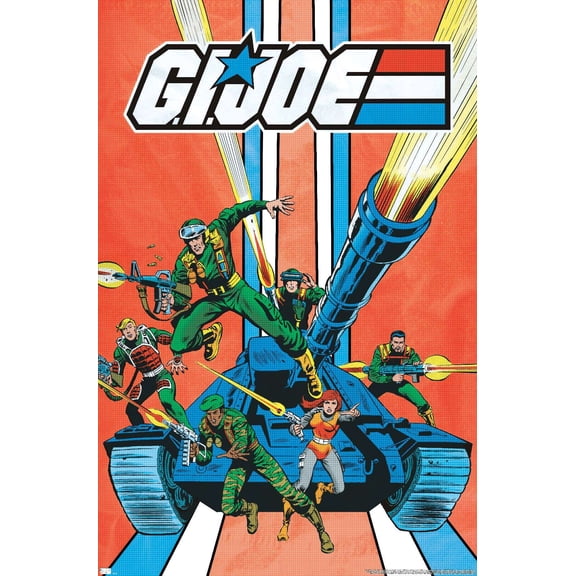G.I. Joe - Tank Wall Poster, 14.725" x 22.375"