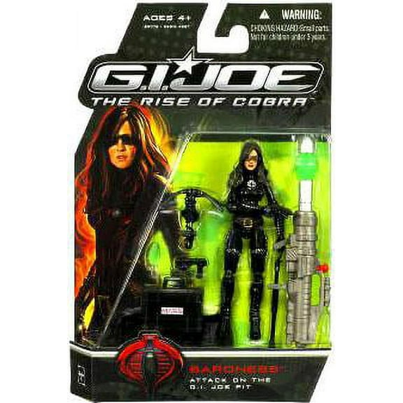 G.I. Joe The Rise of Cobra Baroness Attack on the G.I. Joe Pit Figure 2008