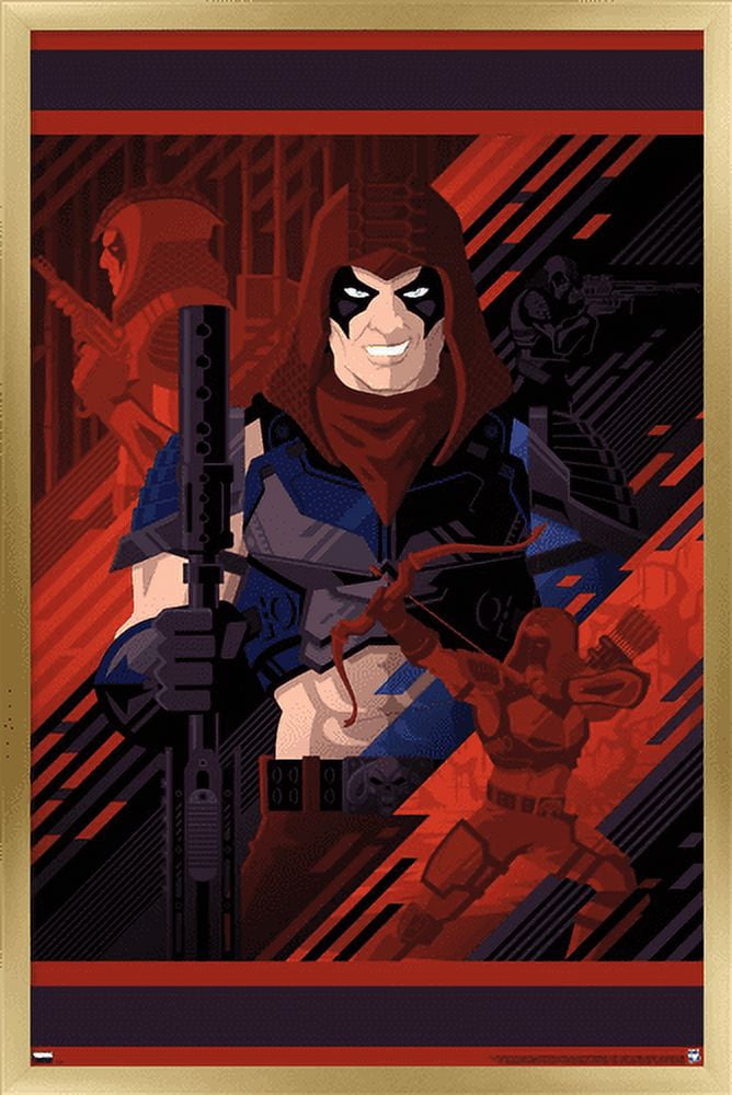 G.I. Joe - Zartan Wall Poster, 14.725" x 22.375", Framed